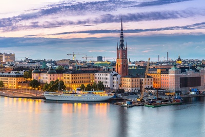 Stockholm panoramique et temps libre