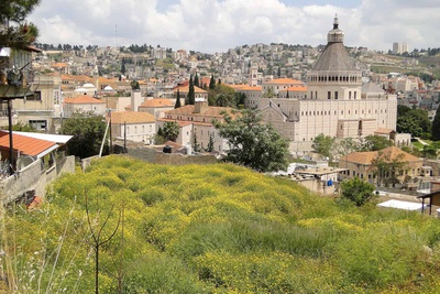 Nazareth et la mer de Galilée