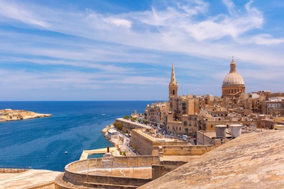 La Vallette et Mdina